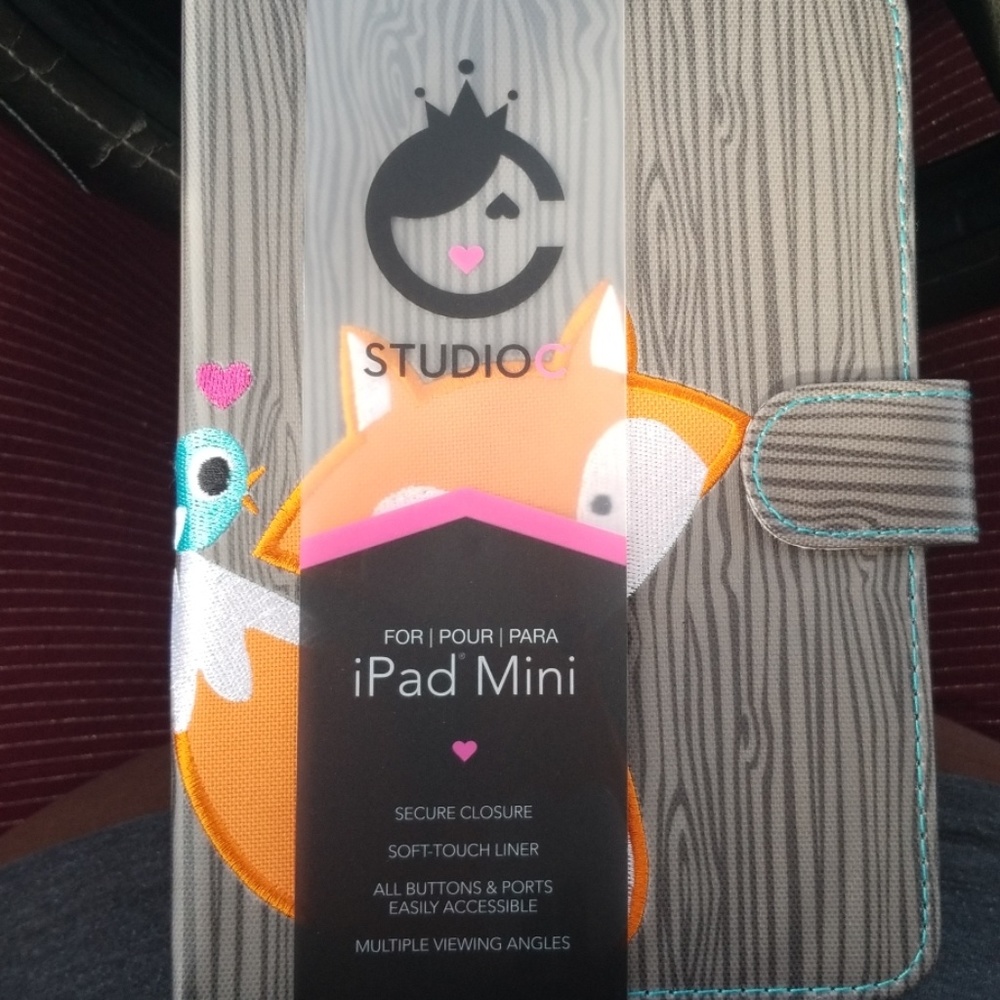 🤑4/20 $ale 🤑ipad mini case woodland fox